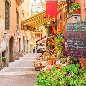 Incantevole E Storico Appartamento In Pieno Centro Taormina Buitenkant foto